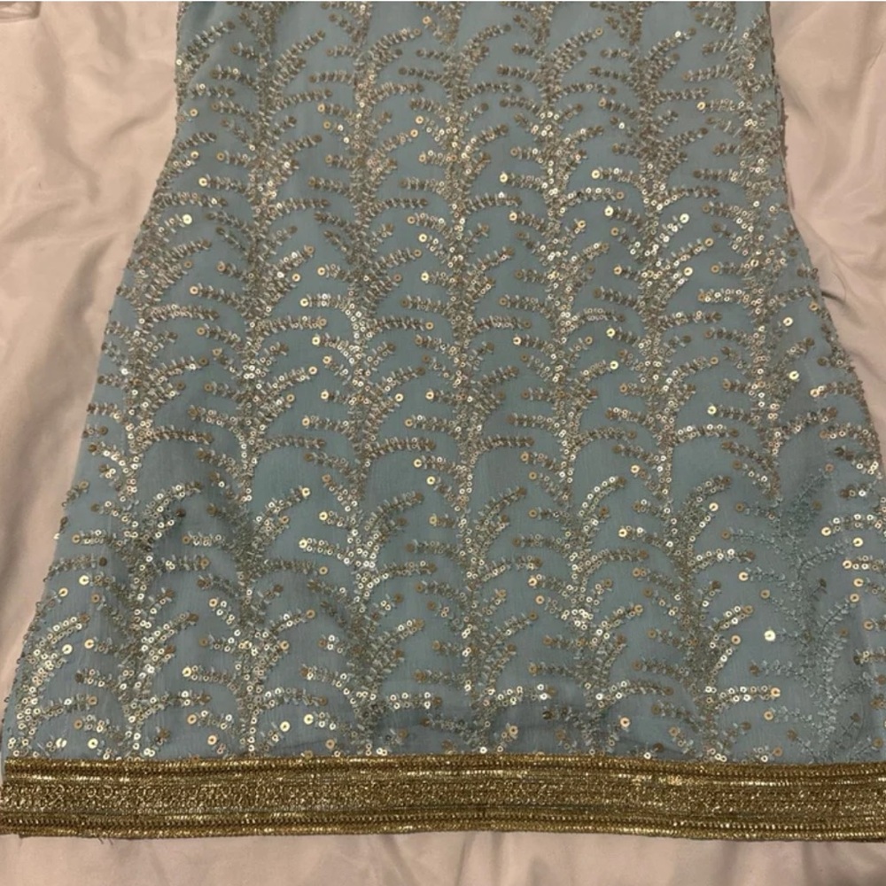 Light blue gharara outfit - Picture 3 of 4